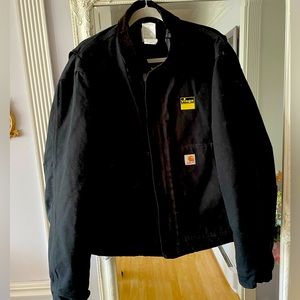 Carhartt insulated jacket size 44 regular black